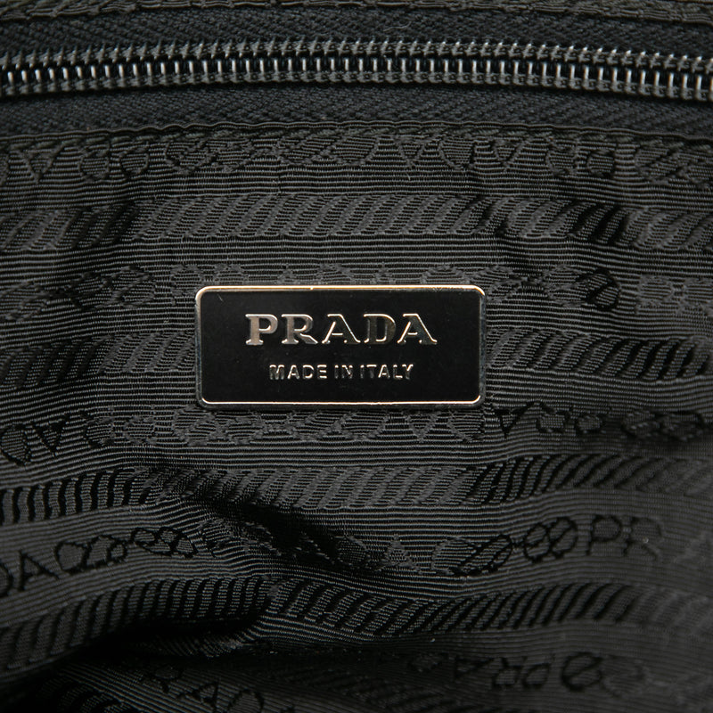 Soft Calf Trimmed Tessuto Bauletto Bag - Image 5