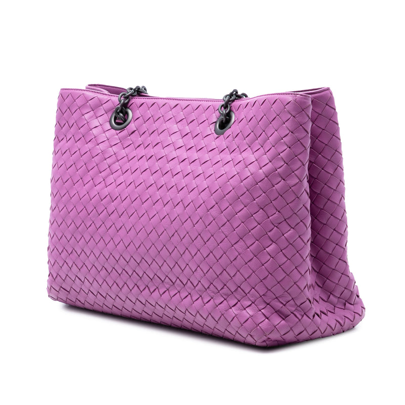 Medium Nappa Intrecciato Double Chain Tote - Image 2