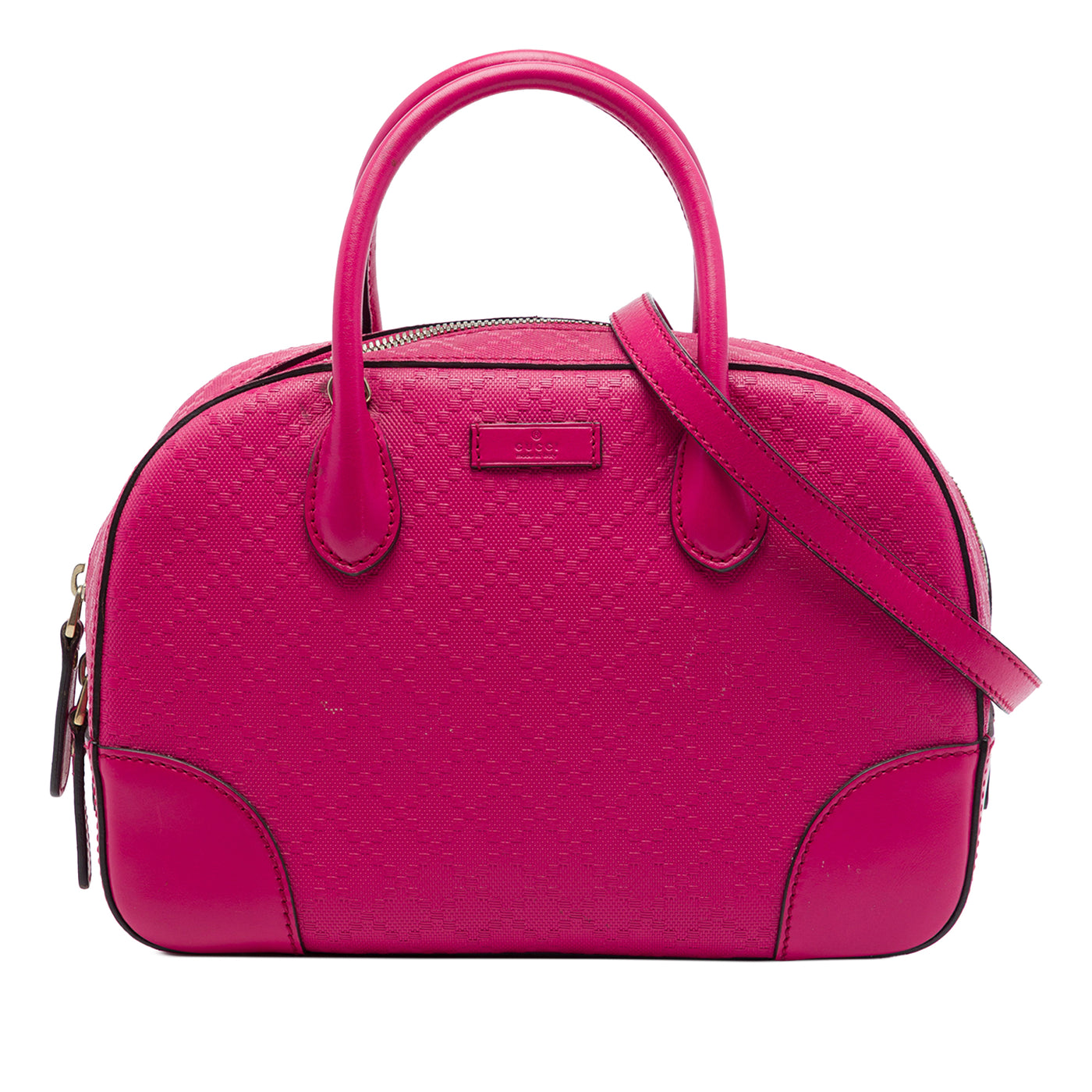 Diamante Bright Calfskin Satchel - Image 1