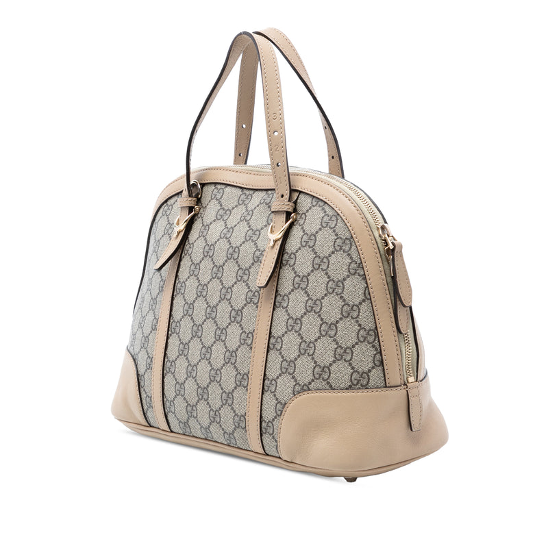 Small GG Supreme Nice Dome Satchel - Image 2