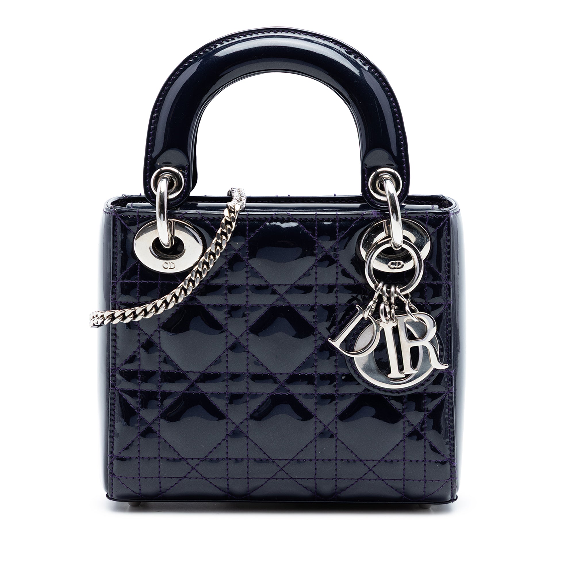 Mini Patent Cannage Lady Dior - Image 1