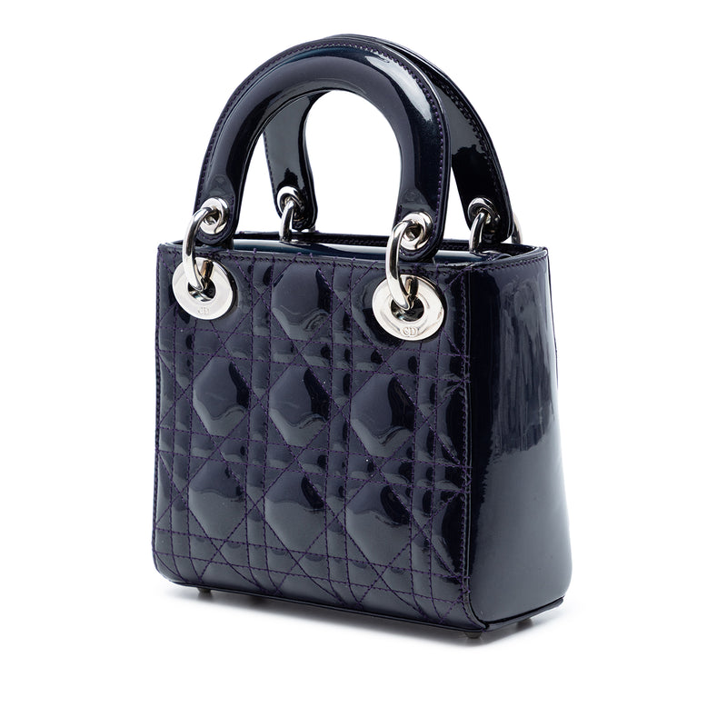 Mini Patent Cannage Lady Dior - Image 2