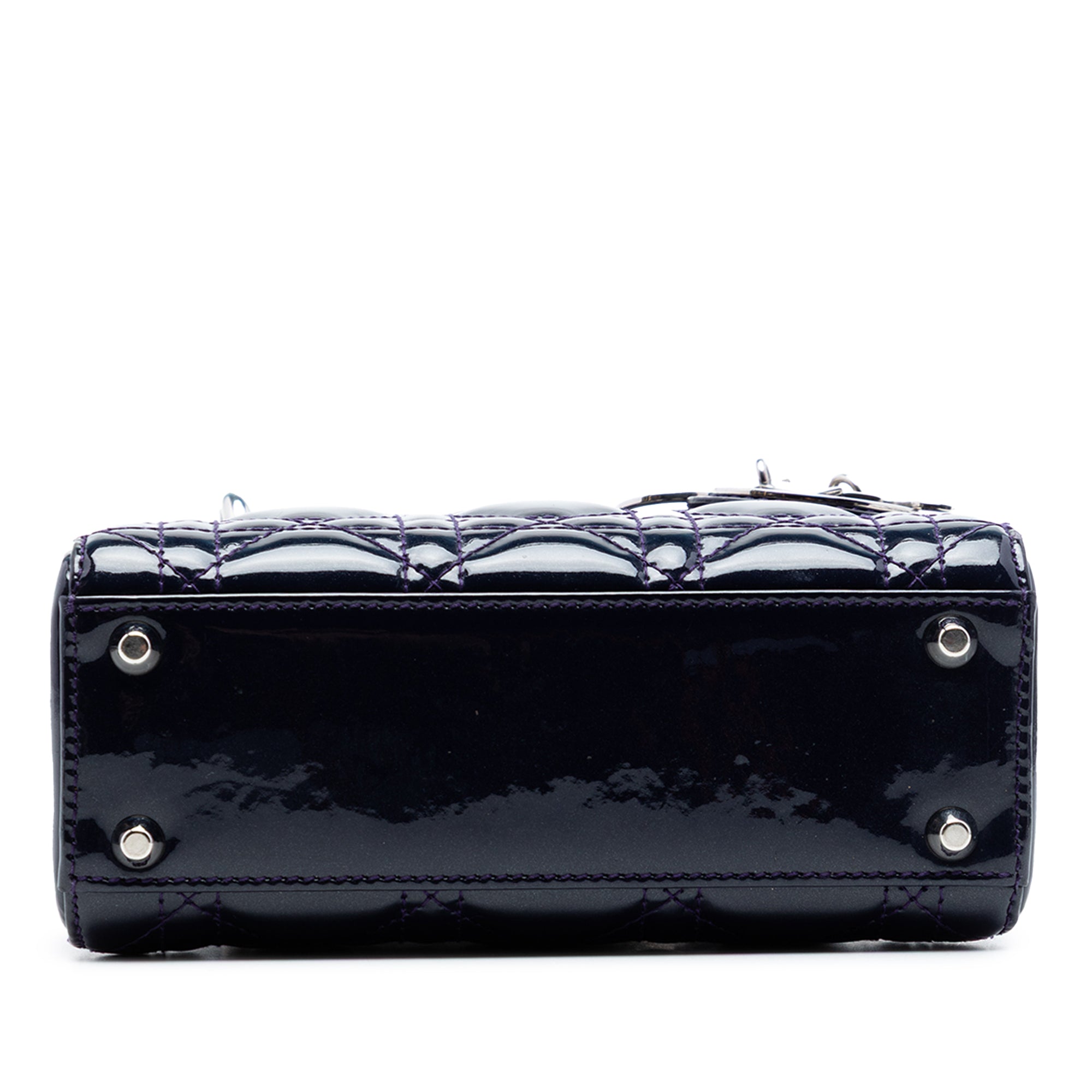 Mini Patent Cannage Lady Dior - Image 3