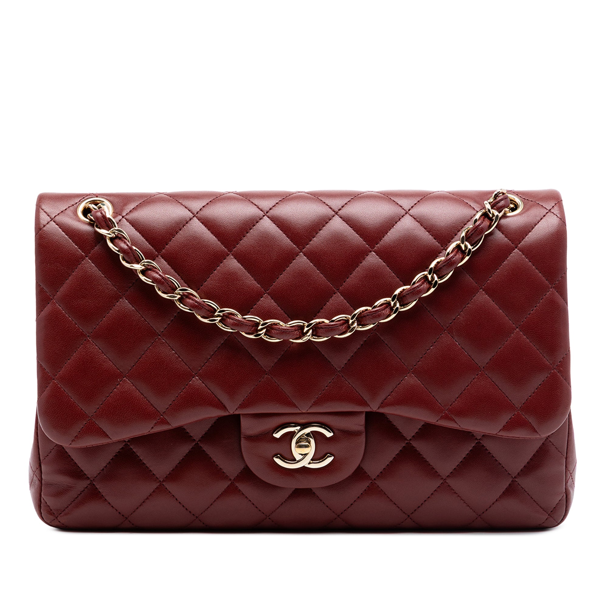 Jumbo Classic Lambskin Double Flap - Image 1