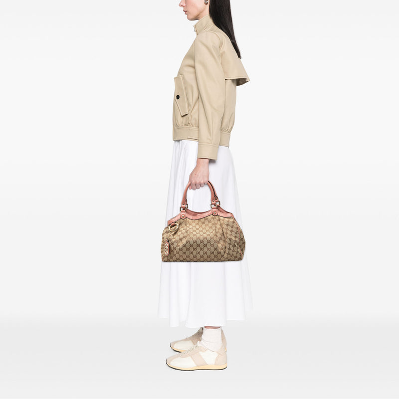 Medium GG Canvas Sukey Tote - Image 6