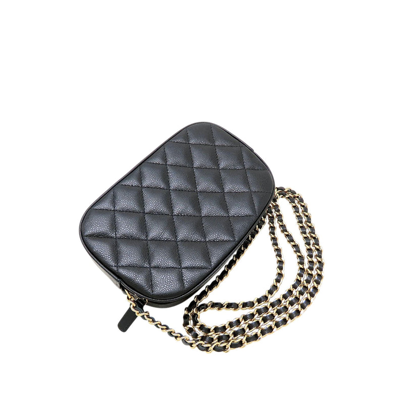 CC Quilted Caviar Camera Bag - Image 2