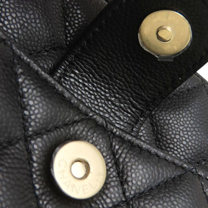 CC Quilted Caviar Camera Bag - Image 8