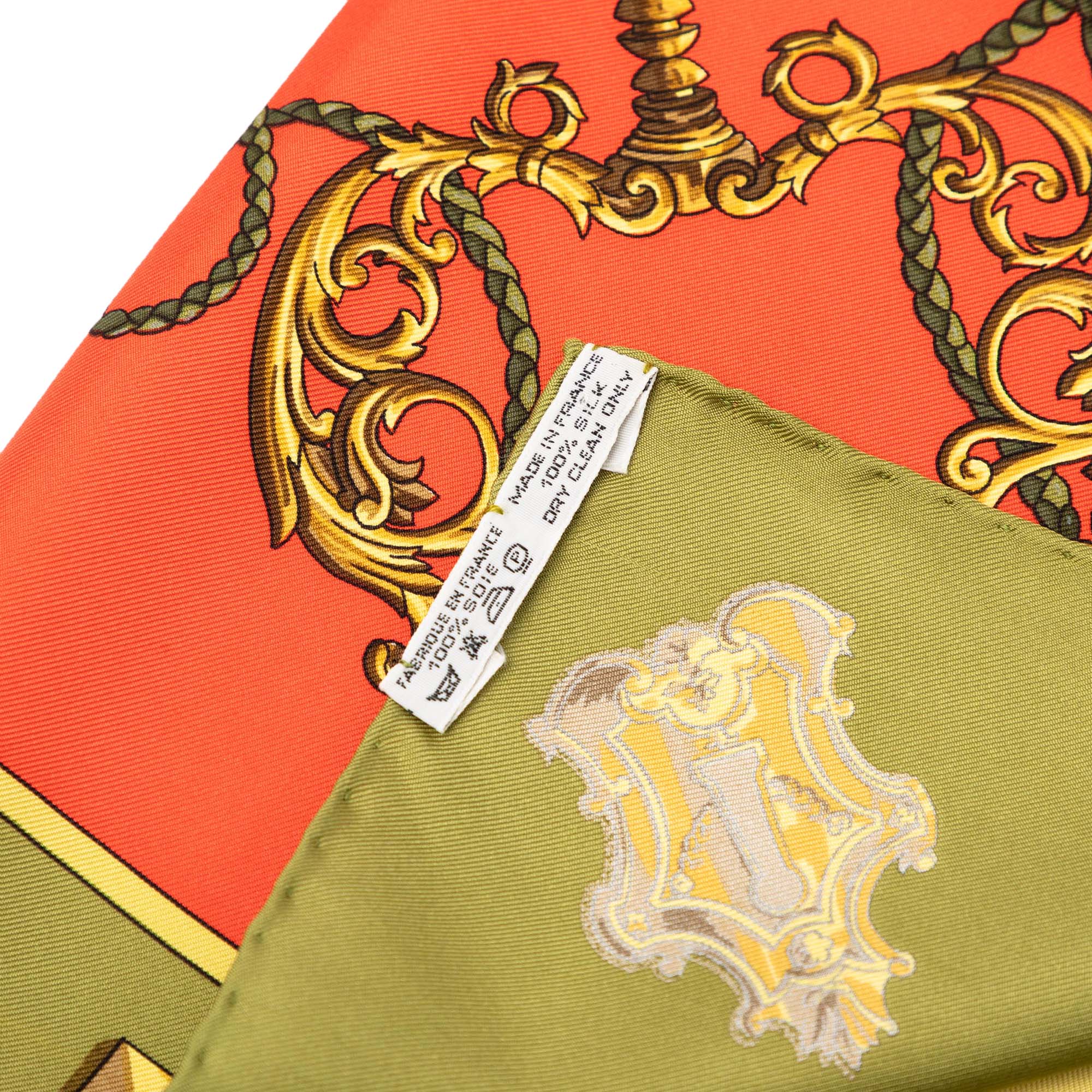 Les Cles Silk Scarf 90 - Image 2