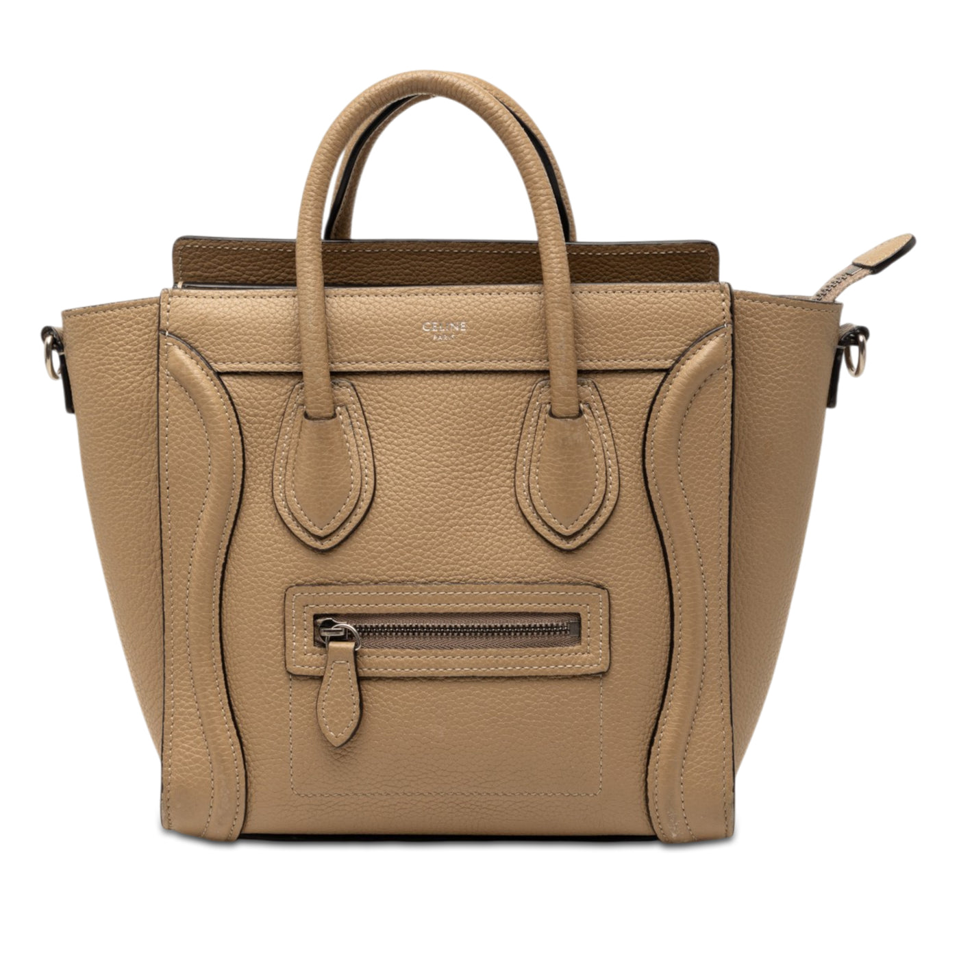Nano Leather Luggage Tote - Image 1