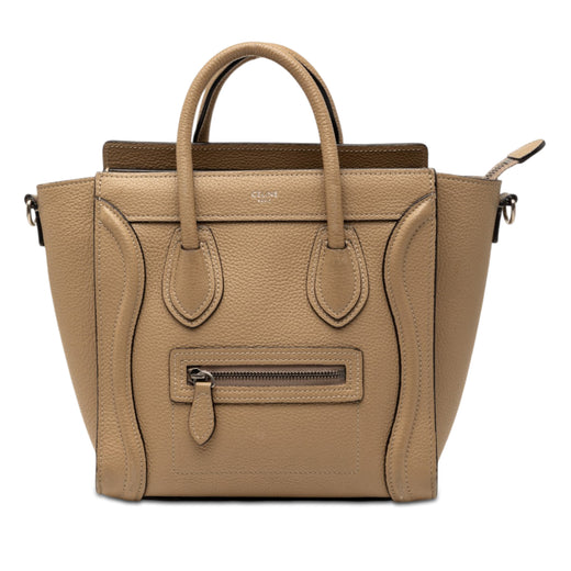 Nano Leather Luggage Tote - Image 1