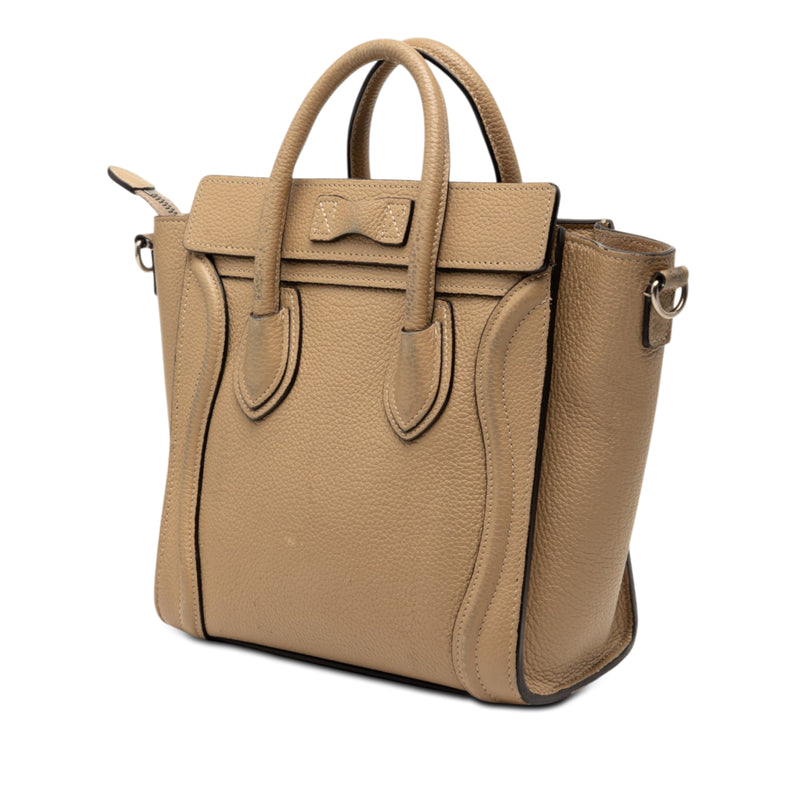 Nano Leather Luggage Tote - Image 2