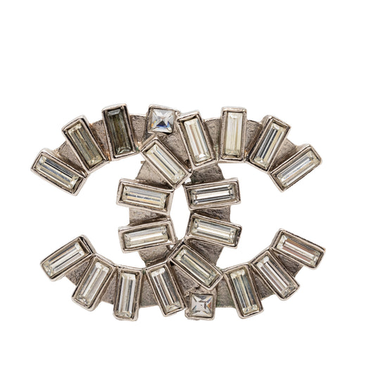 CC Brass Strass Baguette Brooch - Image 1