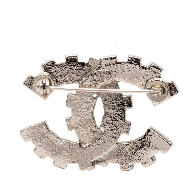 CC Brass Strass Baguette Brooch - Image 2