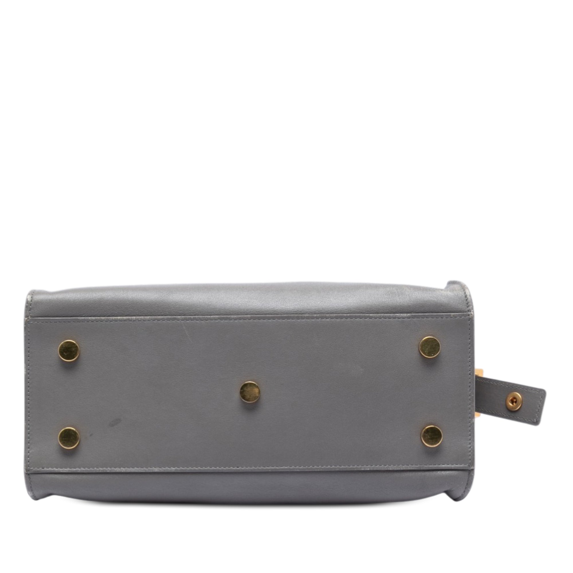 Baby Leather Monogram Downtown Cabas Satchel - Image 3