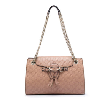 Large Guccissima Emily Shoulder Bag - Image 1