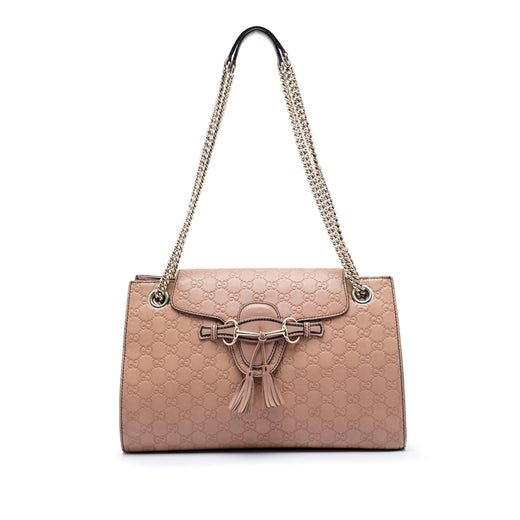 Large Guccissima Emily Shoulder Bag - Image 1