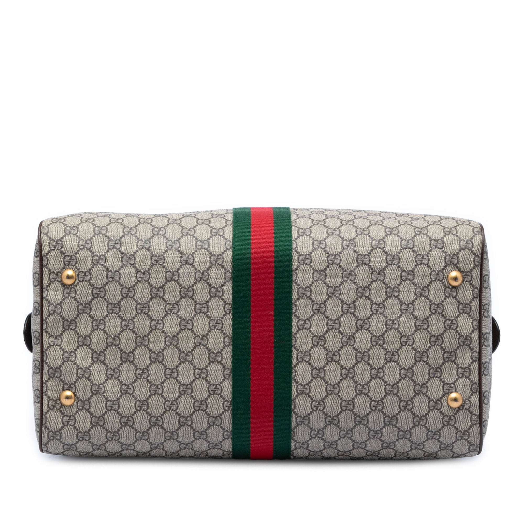 Medium GG Supreme Web Ophidia Carry On Duffle Bag - Image 3