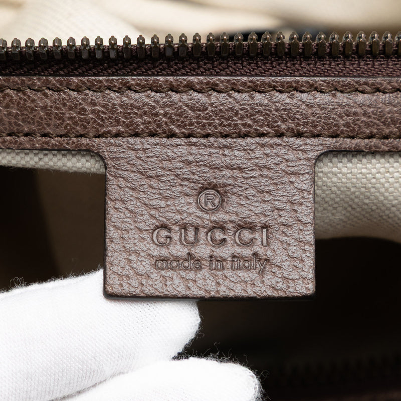 Medium GG Supreme Web Ophidia Carry On Duffle Bag - Image 6