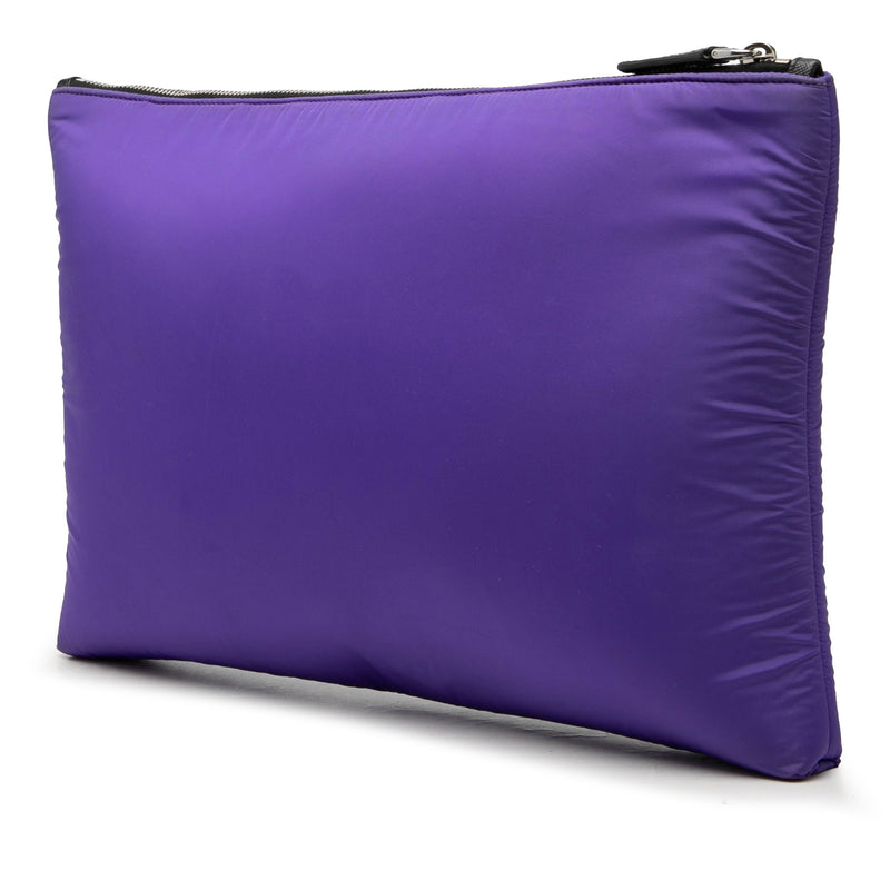 Tessuto Padded Zip Clutch - Image 2