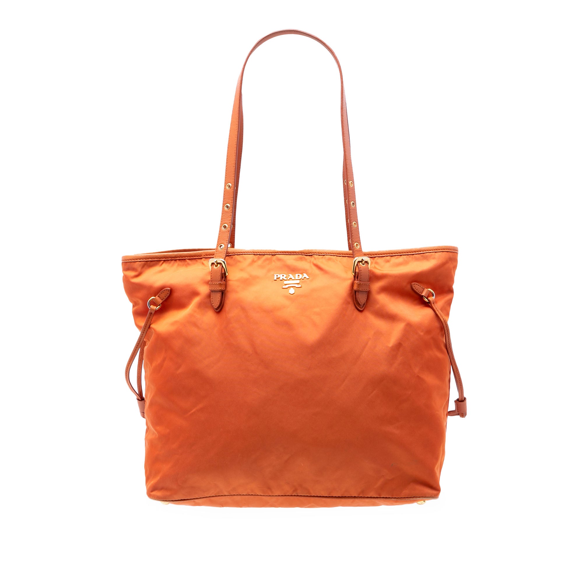 Saffiano Trimmed Tessuto Tote - Image 1