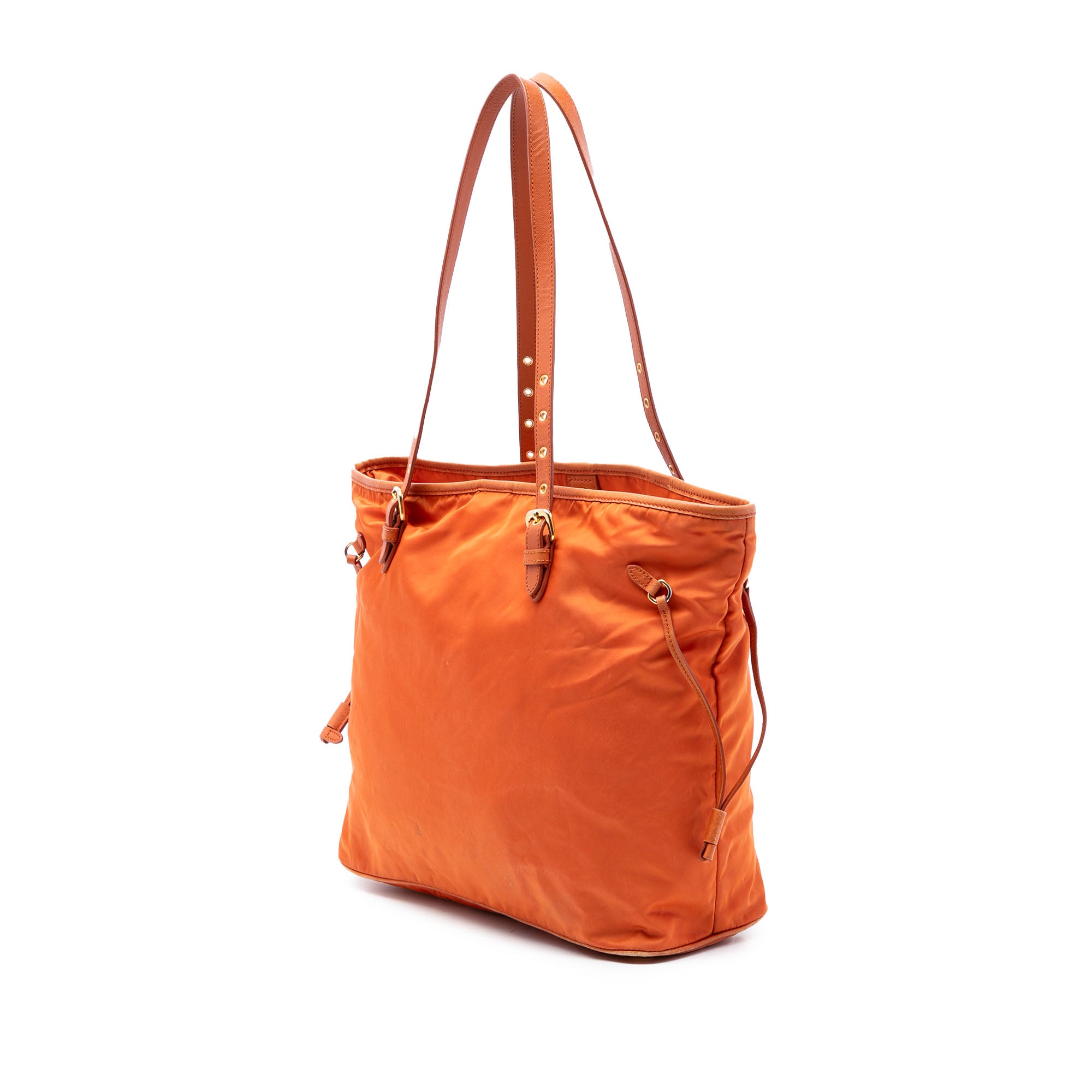 Saffiano Trimmed Tessuto Tote - Image 2