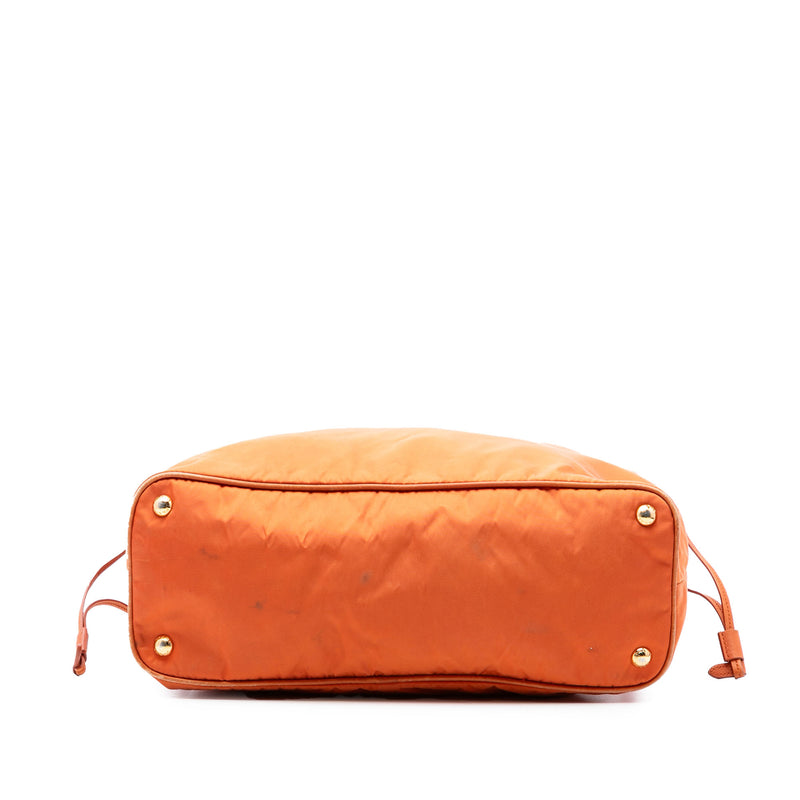 Saffiano Trimmed Tessuto Tote - Image 3