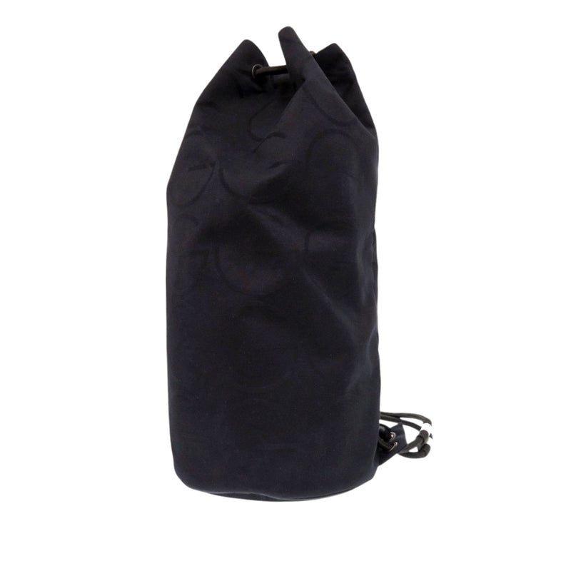 G Monogram Canvas Drawstring Sling Bag