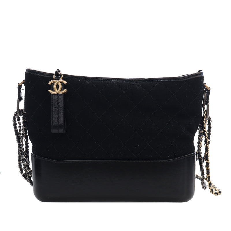 Medium Wool Coco Embroidered Gabrielle Hobo - Image 2
