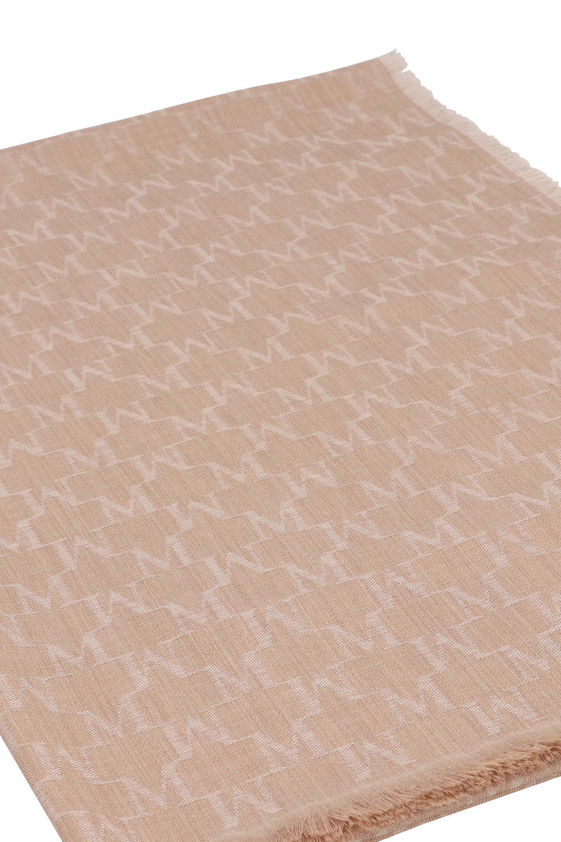 Max Mara Magico Scarf — Camel Virgin Wool Scarfs
