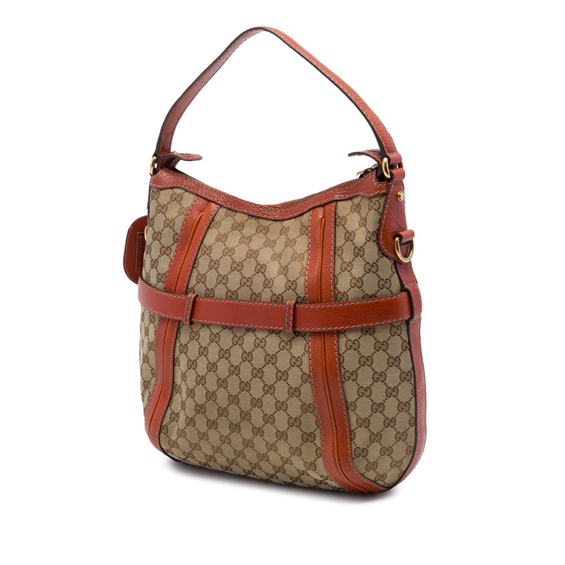Medium GG Canvas Running Satchel - Image 2