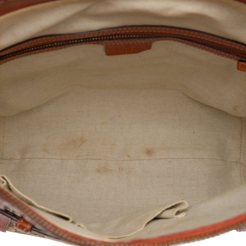 Medium GG Canvas Running Satchel - Image 4