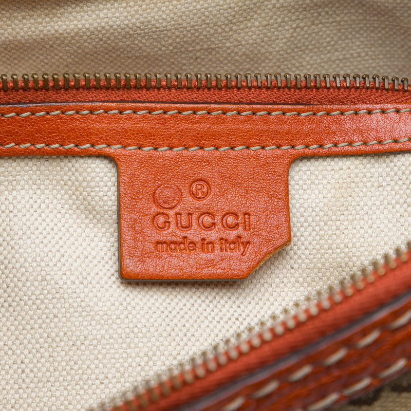 Medium GG Canvas Running Satchel - Image 5