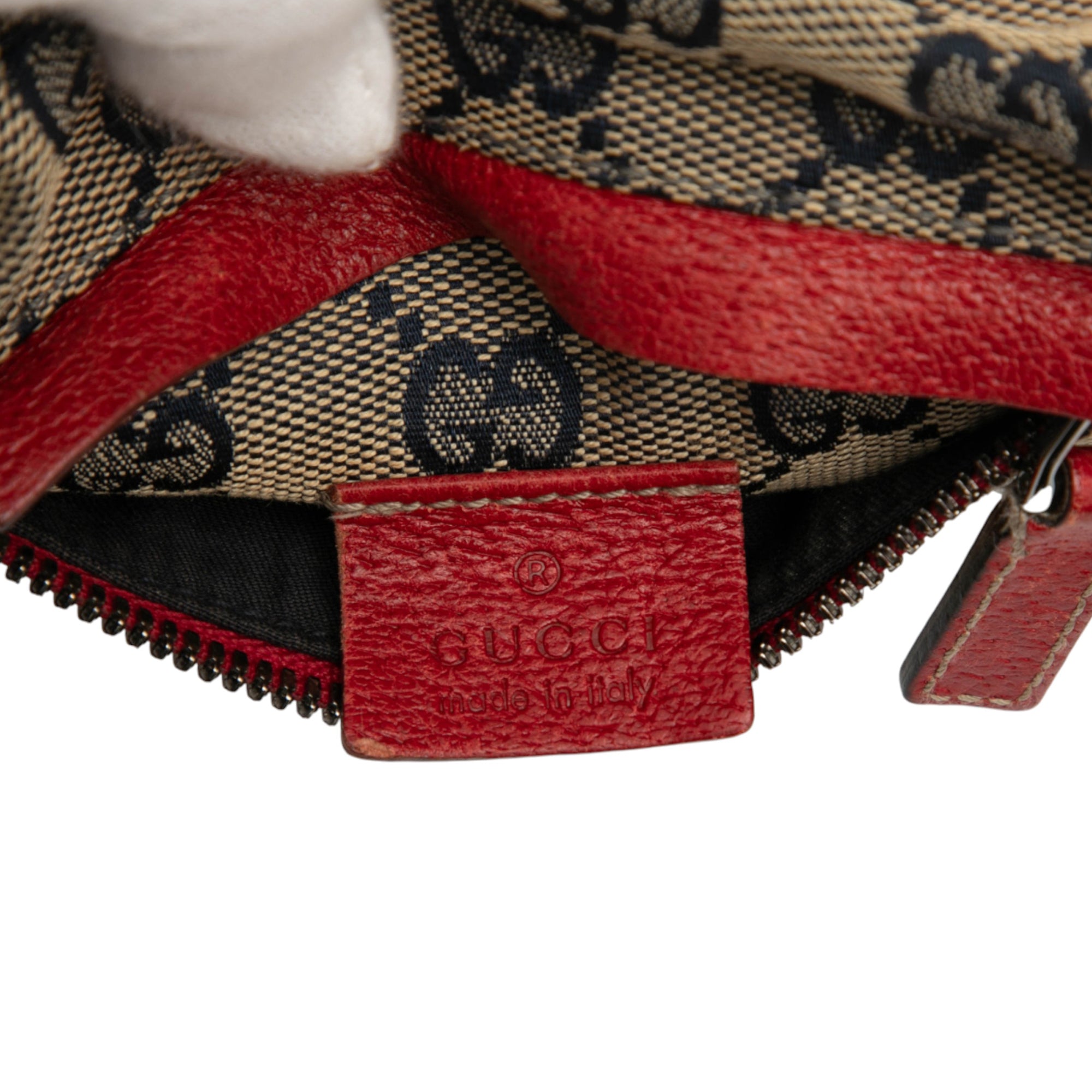 GG Canvas Web Double Pocket Belt Bag - Image 5