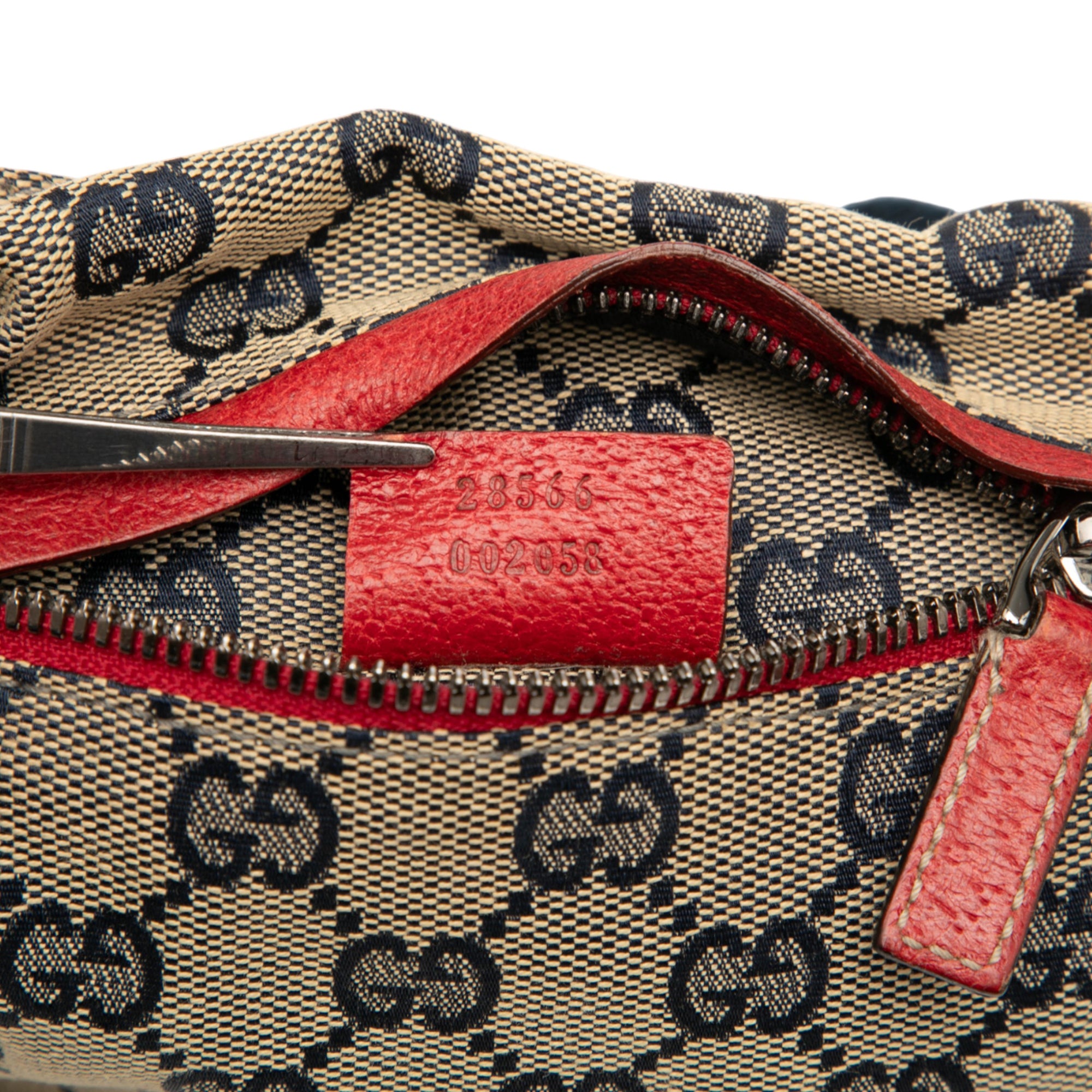 GG Canvas Web Double Pocket Belt Bag - Image 6