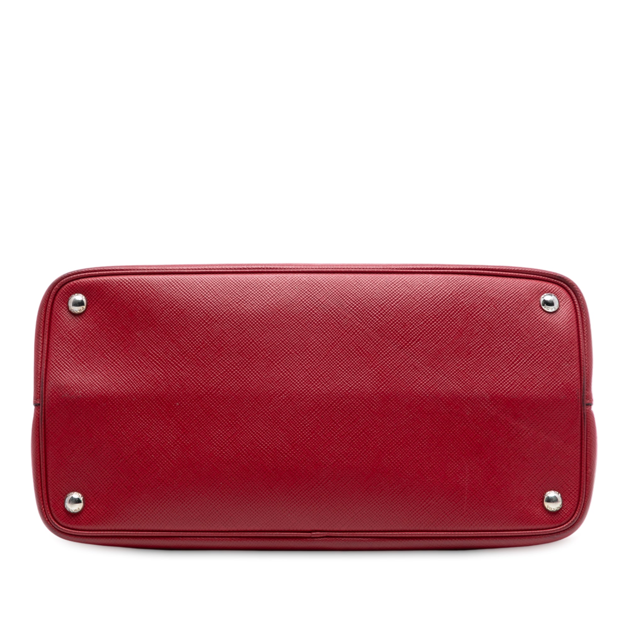 Medium Saffiano Cuir Double Handle Satchel - Image 3