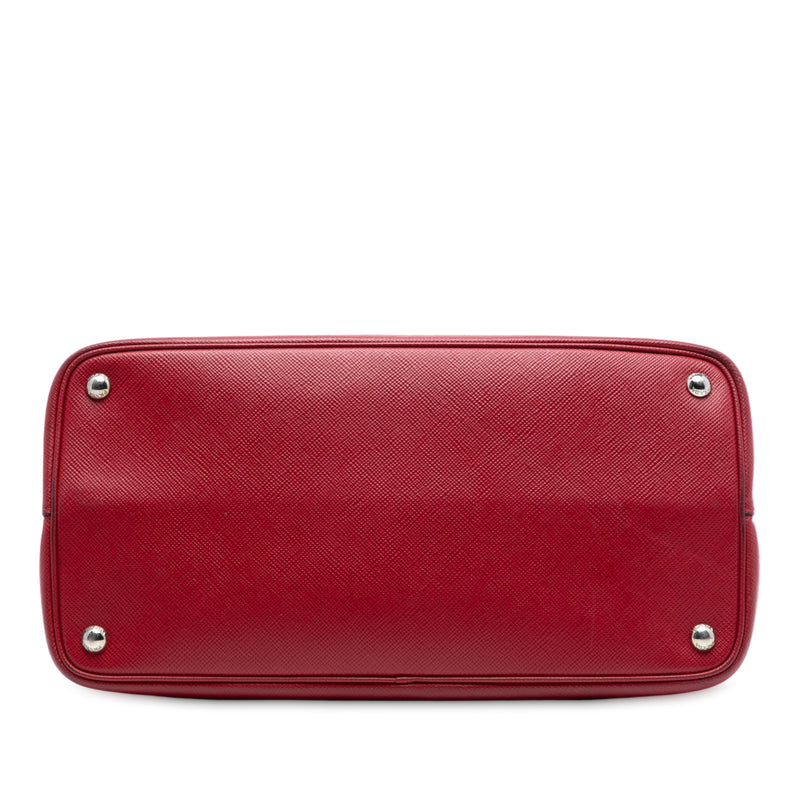 Medium Saffiano Cuir Double Handle Satchel - Image 3