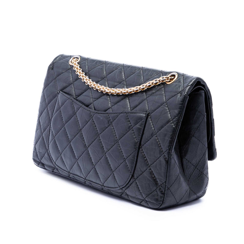 Quilted Aged Calfskin Reissue 2.55 Double Flap 227 - Image 2