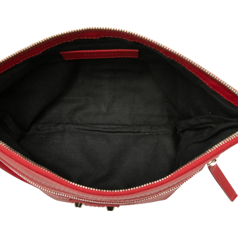 Lambskin Motocross Classic Clip M Clutch - Image 4