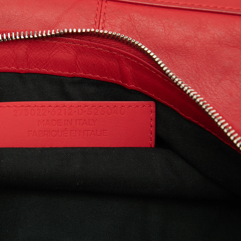 Lambskin Motocross Classic Clip M Clutch - Image 6