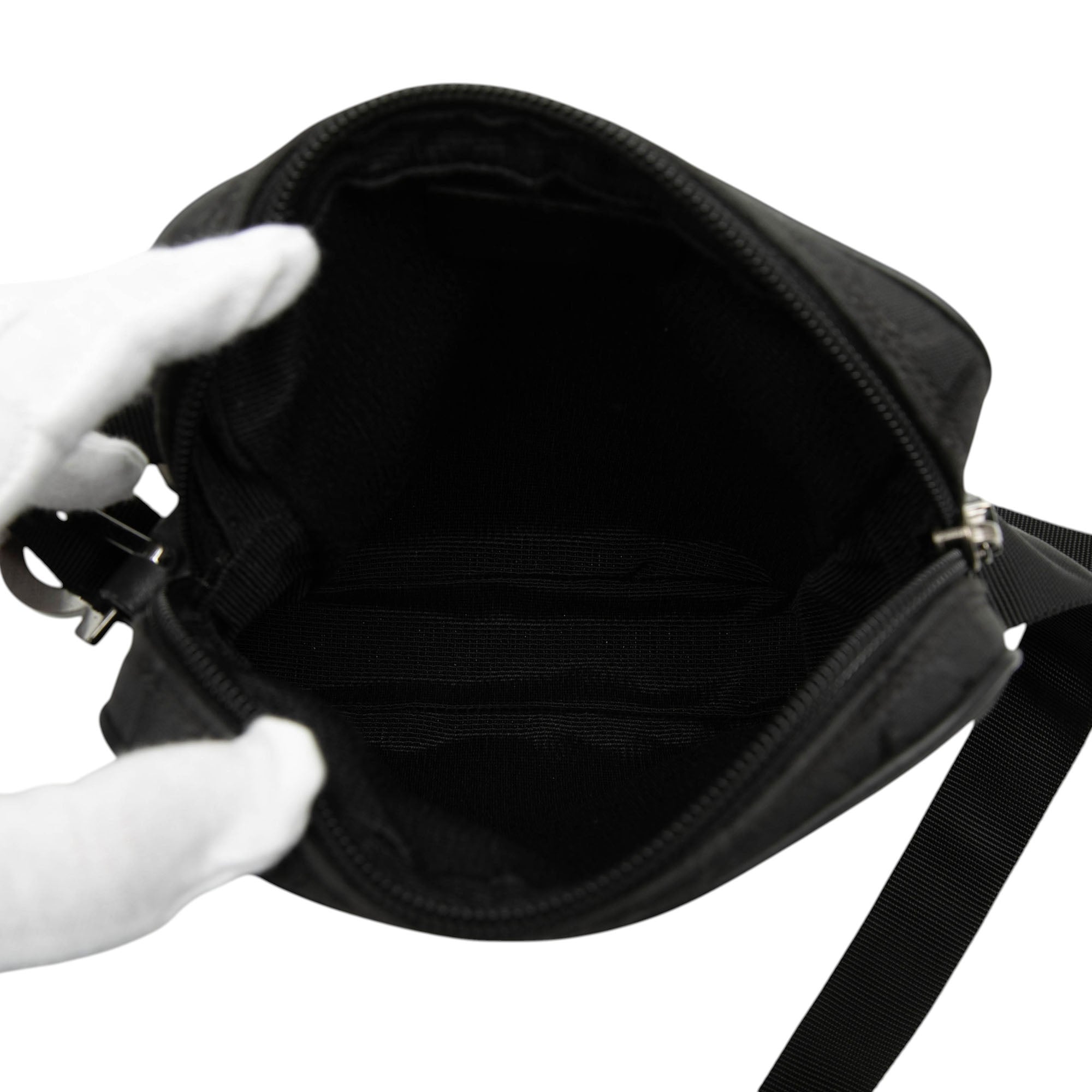 Gancini Canvas Crossbody - Image 4