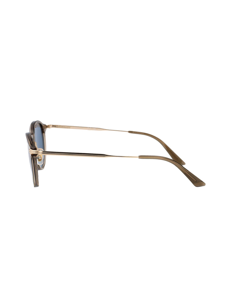 Montblanc Mb0362s005 Logo-Embellished Sunglasses — Brown Acetate