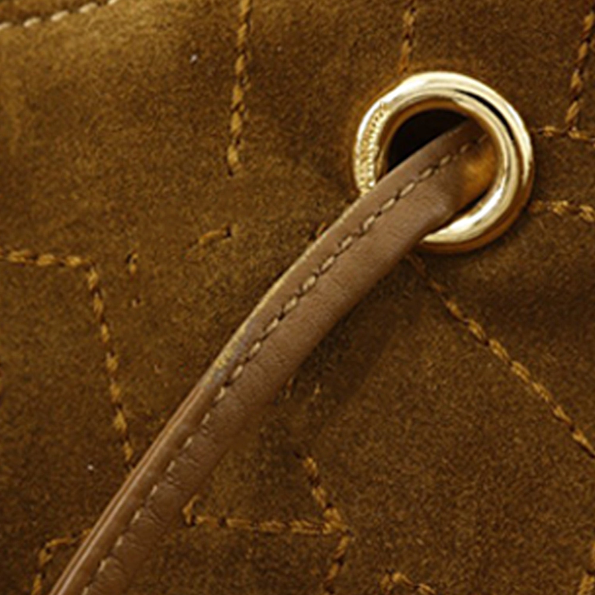 Stitched Suede Tassel Crossbody - Image 19