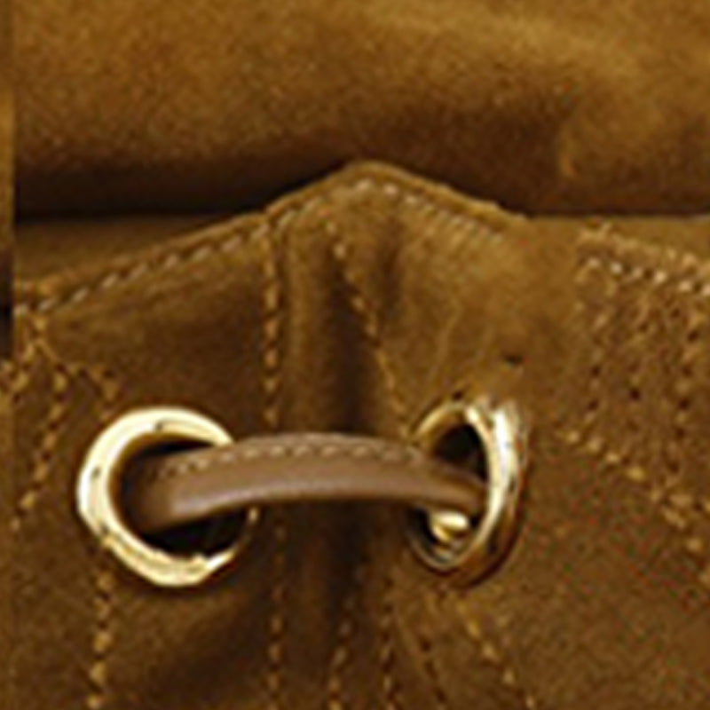Stitched Suede Tassel Crossbody - Image 21