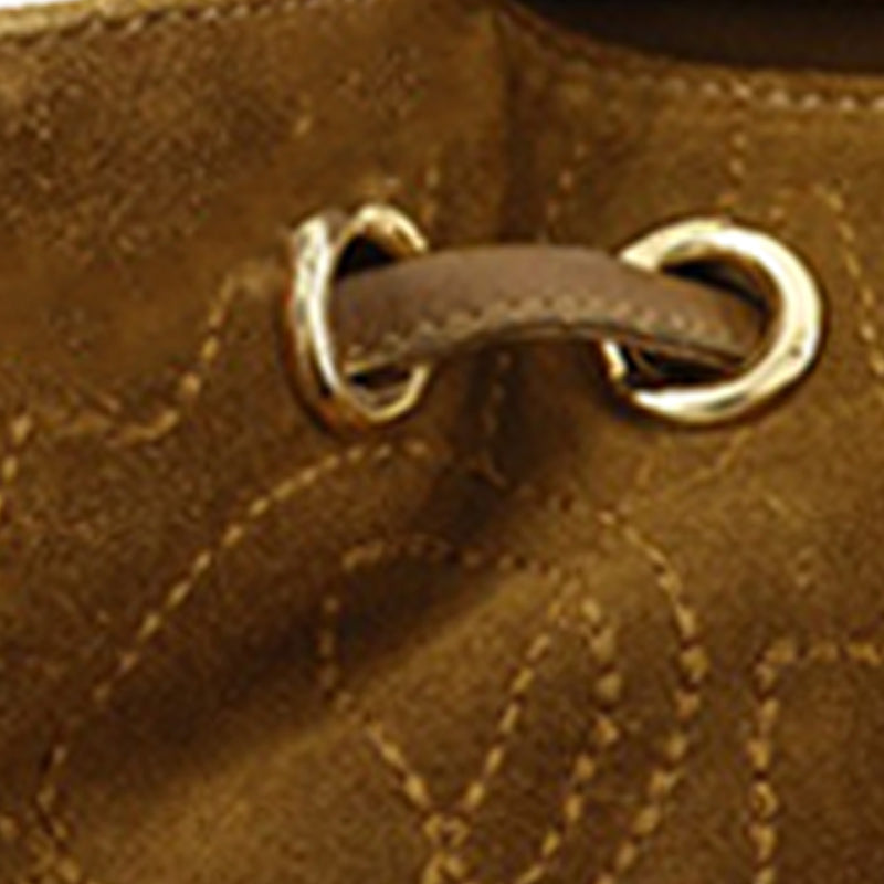 Stitched Suede Tassel Crossbody - Image 22