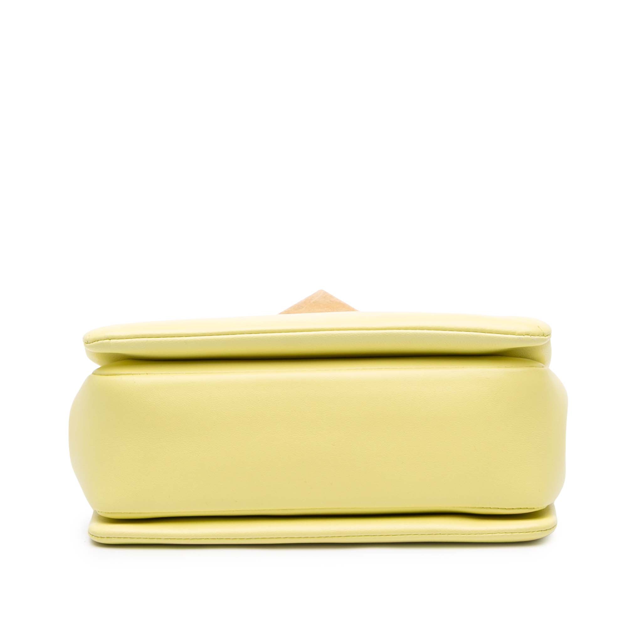 Nappa One Stud Chain Shoulder Bag - Image 3