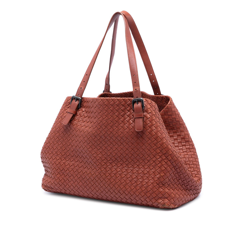Large Nappa Intrecciato Cesta Tote - Image 2