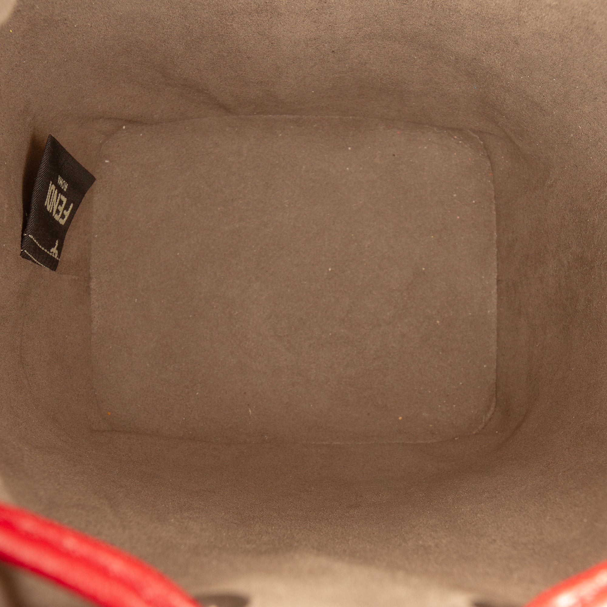 Mini Zucca Embossed Leather Mon Tresor Bucket Bag - Image 4