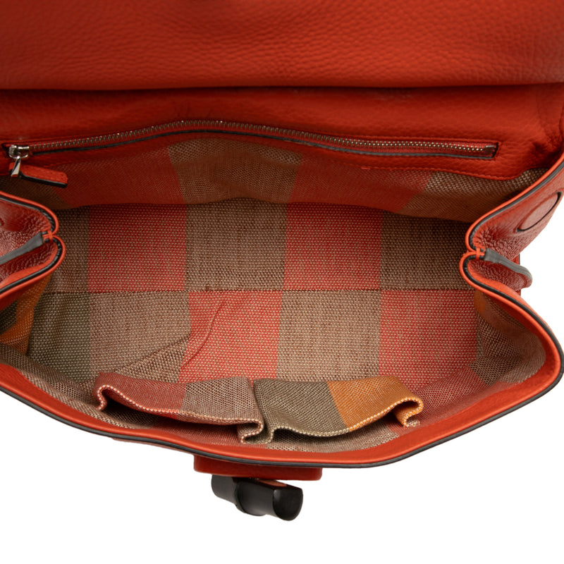 Medium Calfskin Bamboo Daily Satchel - Image 4