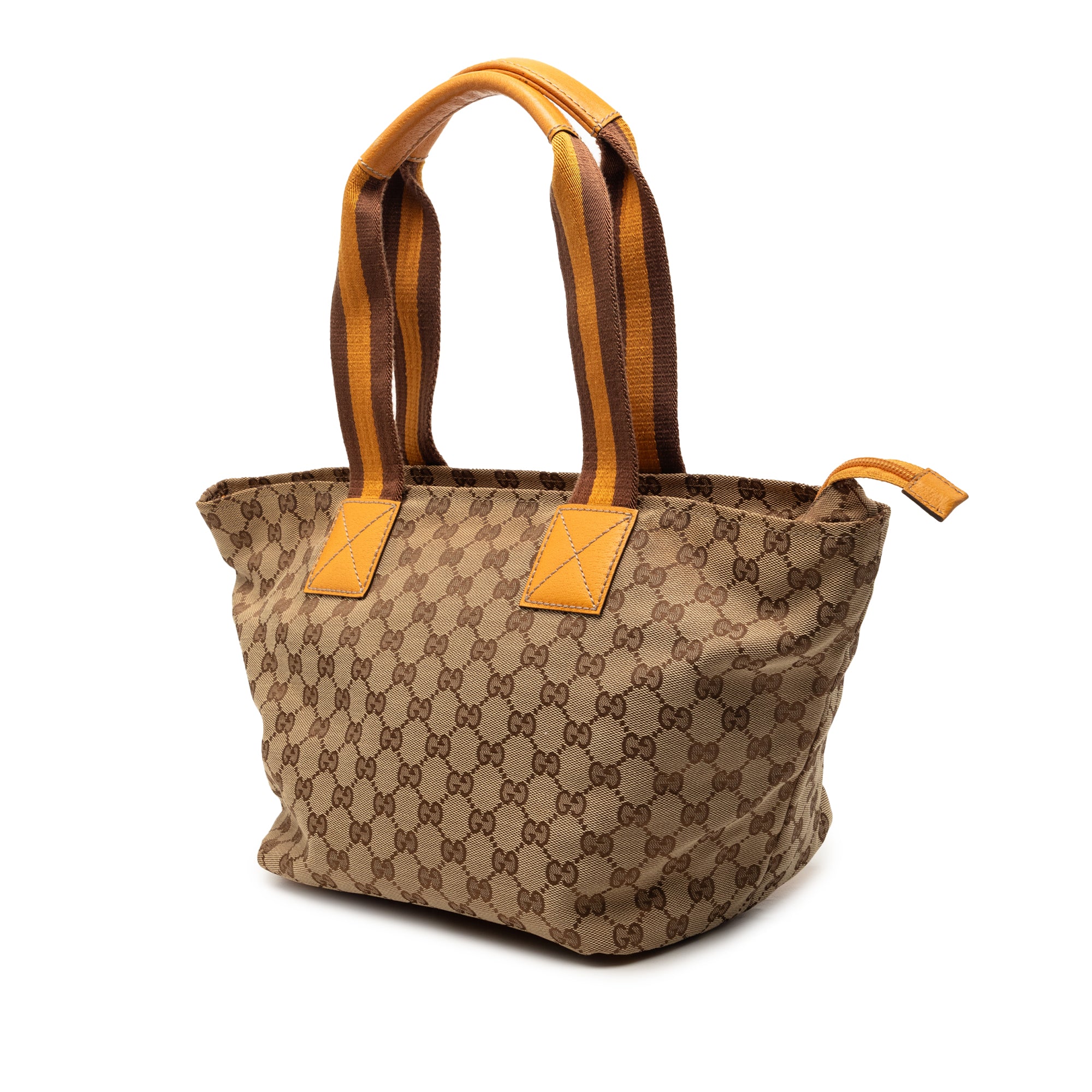 GG Canvas Web Tote - Image 2