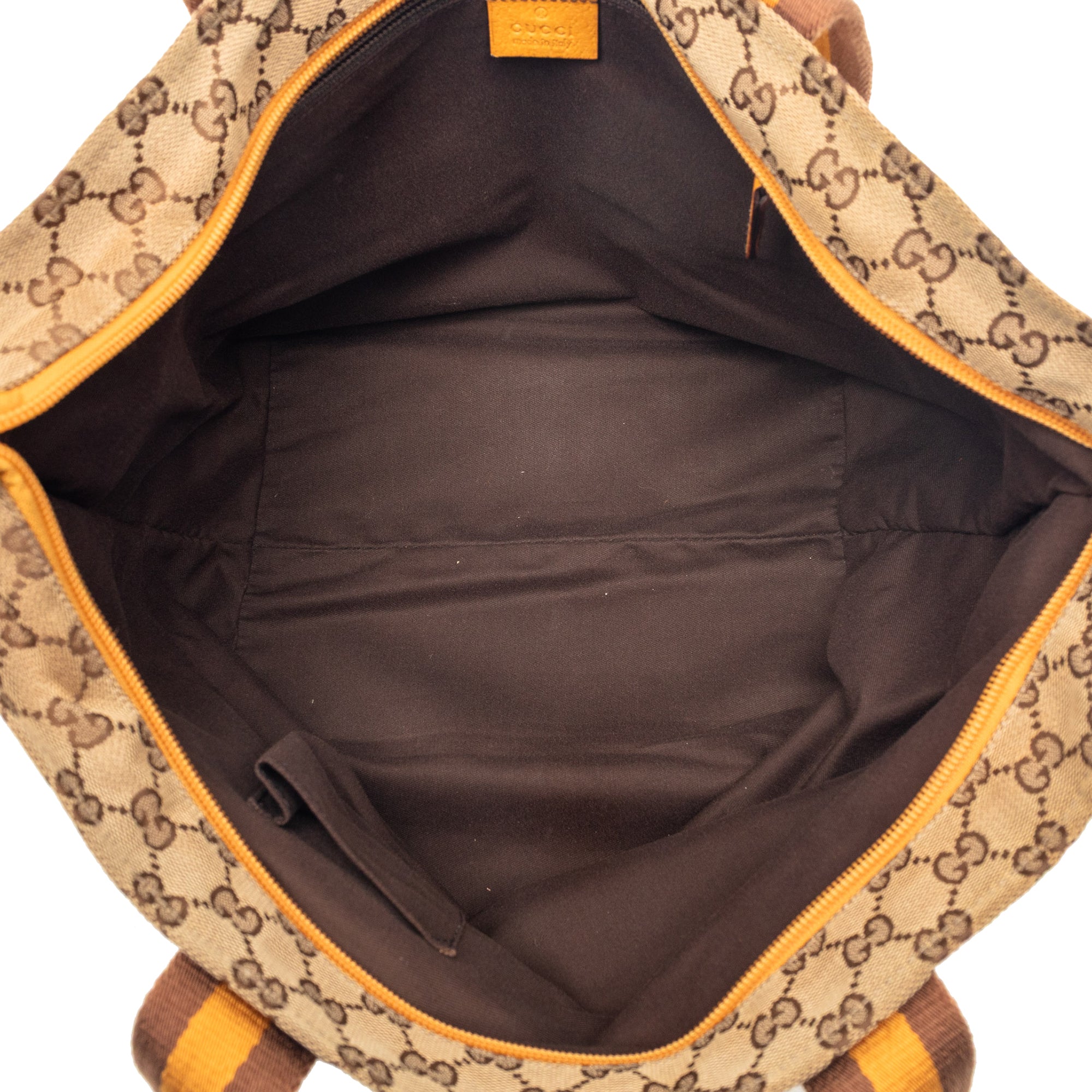 GG Canvas Web Tote - Image 4